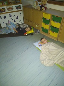 Spaní ve školní družině