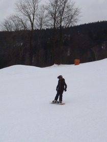 Snowboarďáci