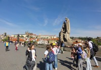 Rychlovka na Karlově mostě a bojovka na Kampě - 3.A