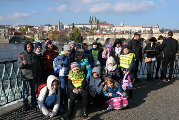 3.B na výletě v centru Prahy