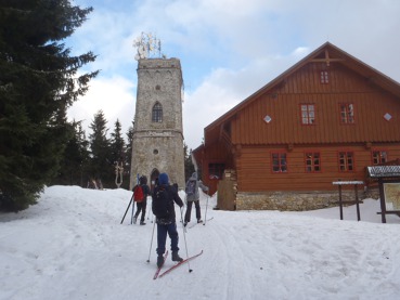 Běžky - okruh přes Žalý