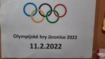 MŠ - Olympiáda v barevné třídě (11. 2. 2022)